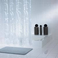 RIDEAU DE DOUCHE RIDDER Rideaux de douche en plastique - Dots RIDEAU DE DOUCHE RIDDER Rideaux de douche en plastique - Dots