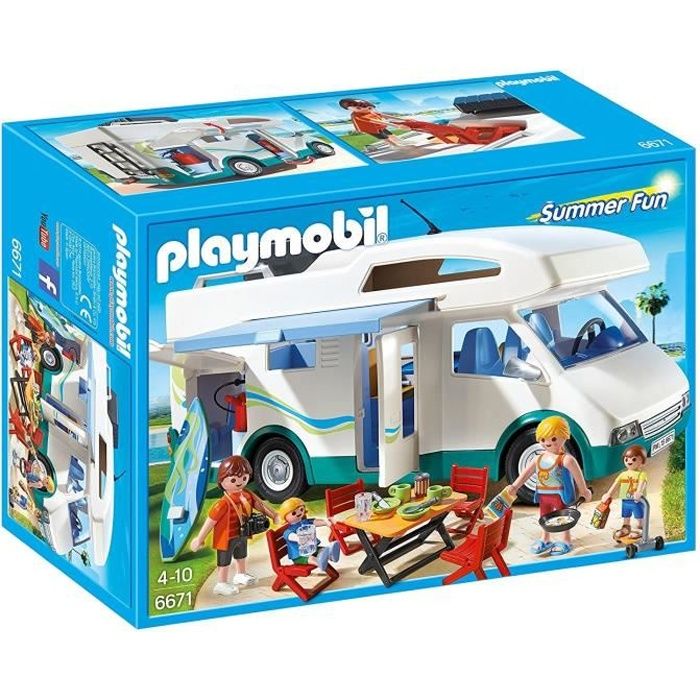PLAYMOBIL 6671 Famille avec Camping-Car