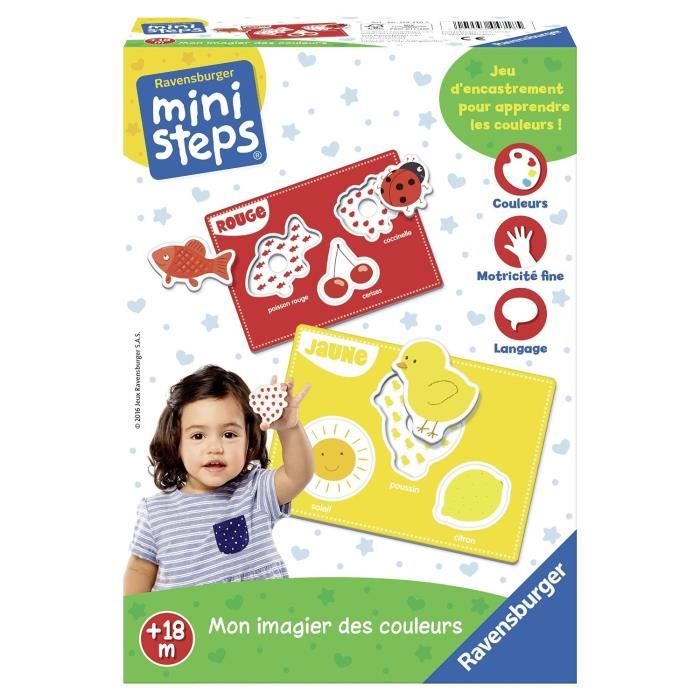 MINI STEPS Mon Imagier des Couleurs Jeu Educatif