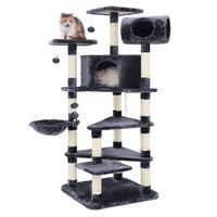 ARBRE À CHAT SONGMICS Arbre à chat 165 cm, Griffoir Niches+ Pan ARBRE À CHAT SONGMICS Arbre à chat 165 cm, Griffoir Niches+ Pan