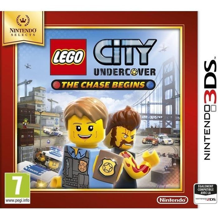 Lego City Undercover - The Chase Begins Select Jeu 3DS