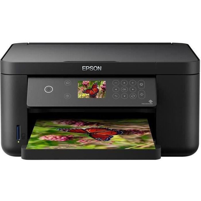 EPSON Imprimante multifonction 3-en-1 Expression XP-5100 - Jet d'encre - Wifi direct - Recto/verso - Lecteur cartes - Ecan : 6.1 cm