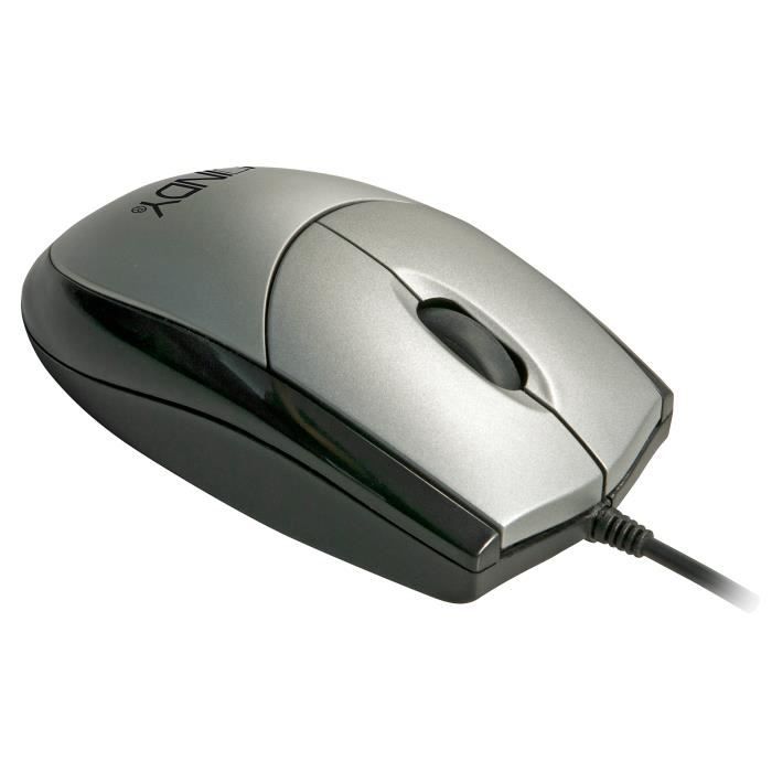 LINDY Souris optique - USB - Noir