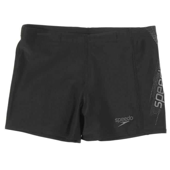 SPEEDO Maillot de bain boxer logo - Noir gris
