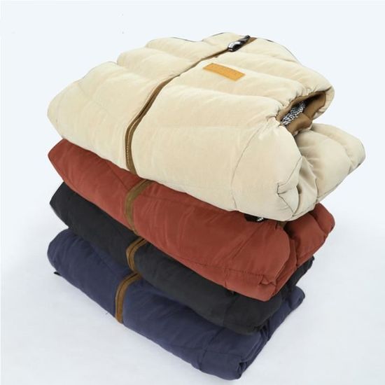 D'automne Épaississant Doudoune Homme Sans Casual Capuche À Manches Hipster Mode Vêtement Masculin wCqXxCgHT