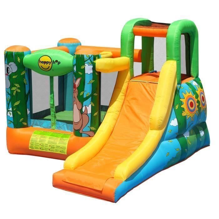 JURATOYS Aire De Jeux Gonflable Chateau Jungle