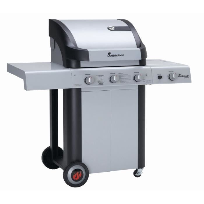 CRONOS 3+1 Barbecue gaz   Achat / Vente BARBECUE   PLANCHA CRONOS 3+1