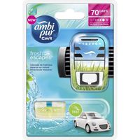 DÉSODORISANT AUTO AMBI PUR Désodorisant Auto Cascade de fraîcheur DÉSODORISANT AUTO AMBI PUR Désodorisant Auto Cascade de fraîcheur