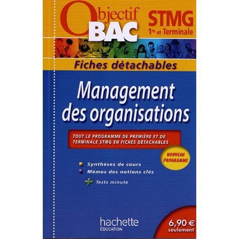 Management Des Organisations 1re Et Terminale Stmg Achat - 