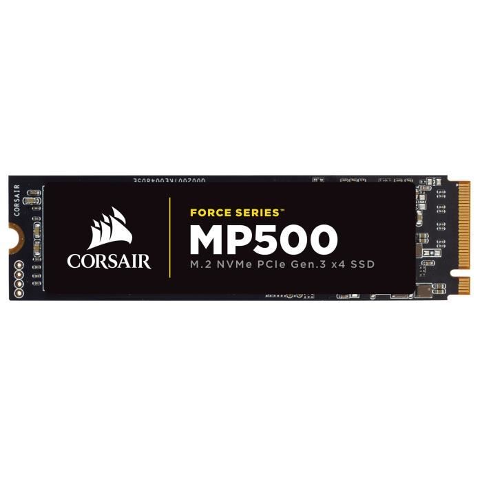 CORSAIR - Disque SSD Interne - MP500 - 240 Go - M.Sata (CSSD-F240GBMP500)