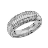 ALLIANCE - SOLITAIRE Bague Homme- Alliance Argent Fin 925-1000 Blanc To ALLIANCE - SOLITAIRE Bague Homme- Alliance Argent Fin 925-1000 Blanc To