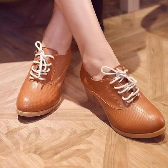 SHELOVEIT® Escarpin Femme Profonde Avec épaisse Sangle De ... Marron - Achat / Vente escarpin SHELOVEIT® Escarpin Femme Profonde Avec épaisse Sangle De ... Marron - Achat / Vente escarpin