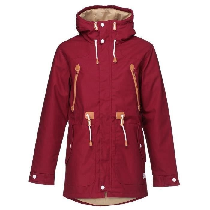 WEARCOLOUR Parka Urban - Homme - Rouge