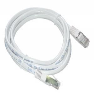 MCL Cordon de brassage - RJ45 CAT 5e F/UTP - 1 m - Blanc
