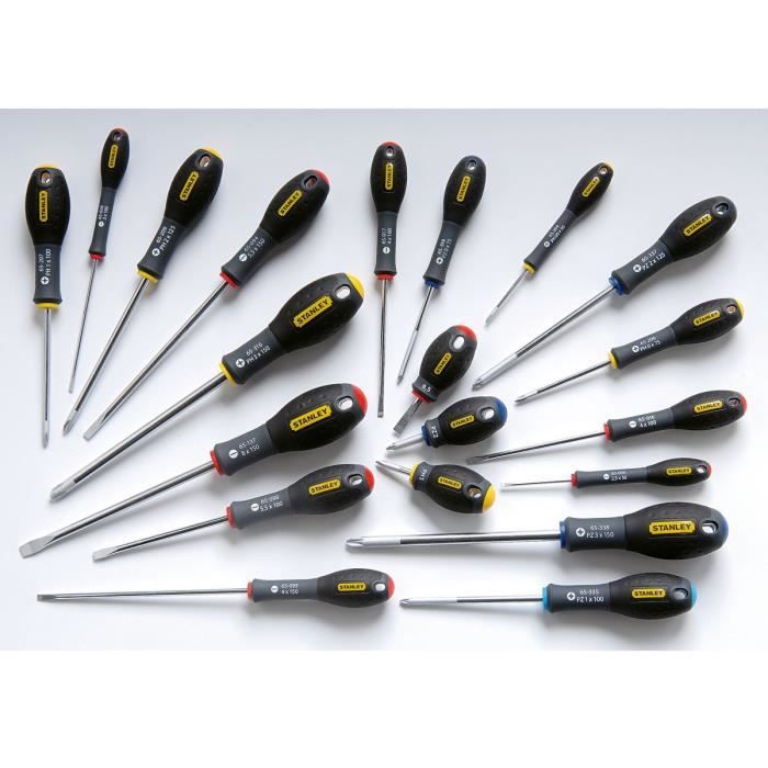 STANLEY Coffret de 20 tournevis électricien