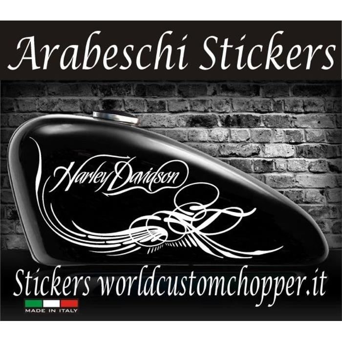 Stickers Harley Davidson Réservoir Autocollants et Stickers Adhésif autocollant Decal Harley-Davidson sur