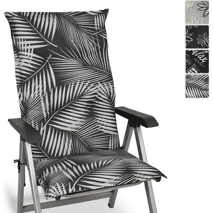 Coussin Chaise Jardin Dossier Haut Exterieur Achat Vente Pas Cher