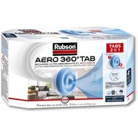 ABSORBEUR D’HUMIDITÉ Recharge absorbeur humidité Aero 360° x4 - RUBSON ABSORBEUR D’HUMIDITÉ Recharge absorbeur humidité Aero 360° x4 - RUBSON