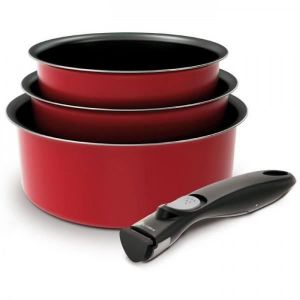 Casserole induction poignee amovible - Achat / Vente pas cher