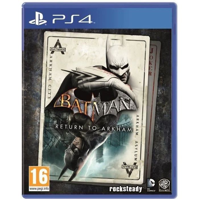 Batman : Return to Arkham Jeu PS4