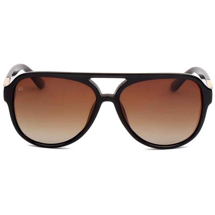 PRIVE REVAUX - Lunettes Modèle The Nash Polarisé Noir Mixte