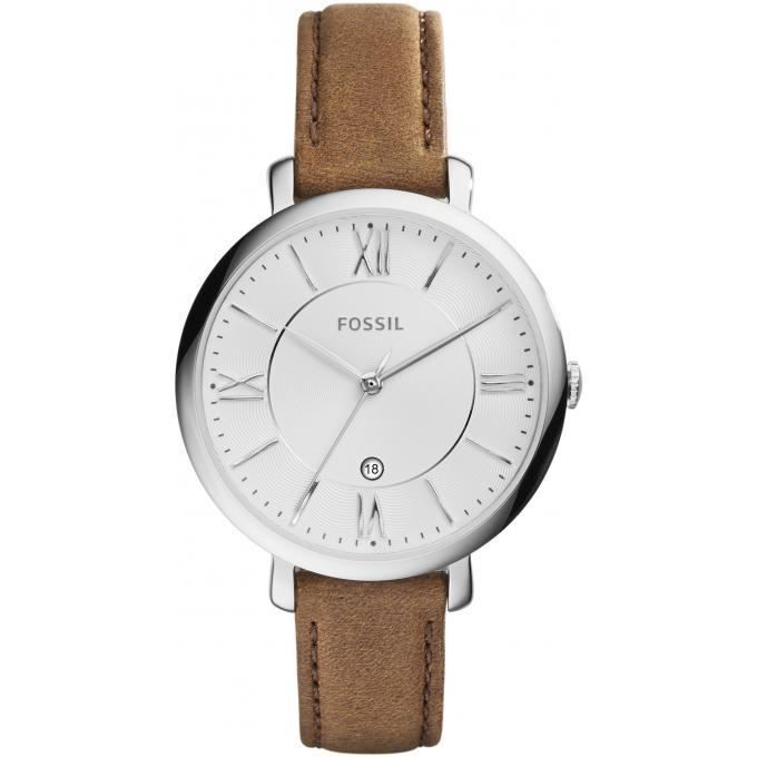 MONTRE Montre Femme FOSSIL , Bracelet Cuir , ES3708