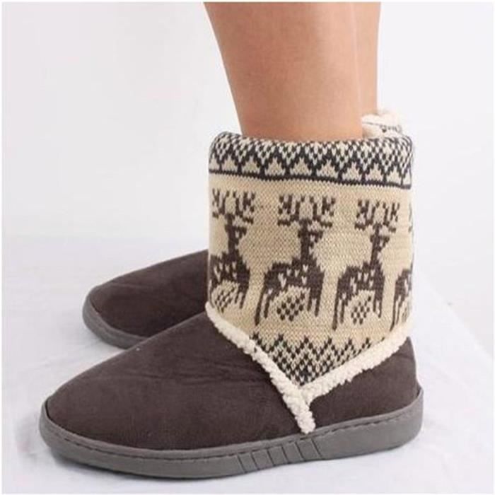 Hiver Nouvelle Confortable Grande Gris Bottines Arrivee Femmes blanc Taille 2017 Marque Plus bleu rouge De 41 Luxe 0xxEqgwY
