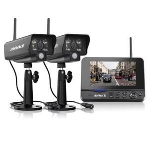 Camera de surveillance sans fil exterieur avec ecran