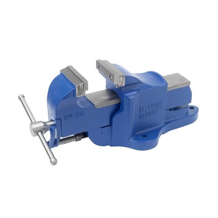 IRWIN Etau record mécanicien Pro - Largeur mors : 125 mm