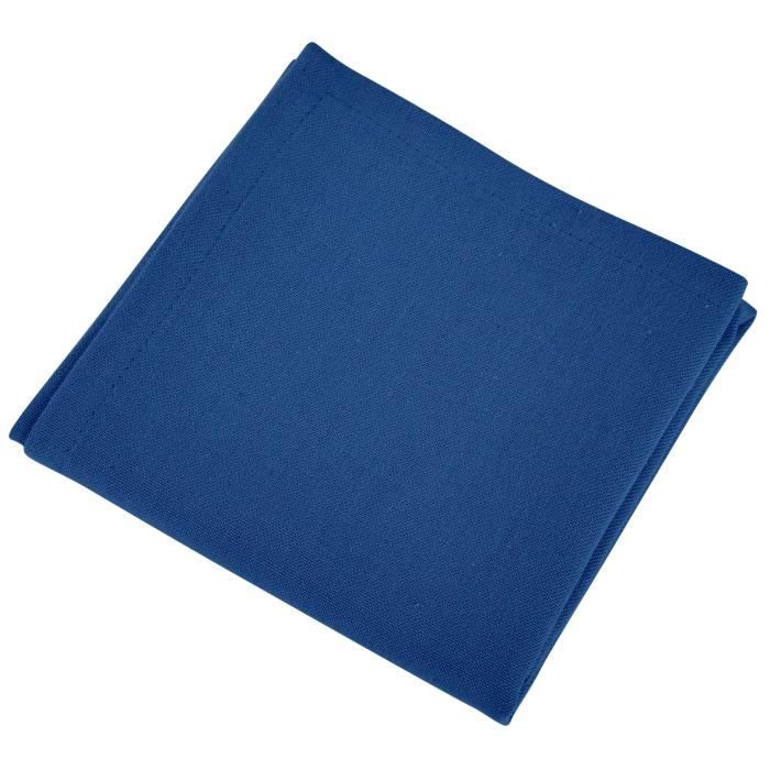 VENT DU SUD Lot de 12 serviettes de table YUCO - Violet indigo