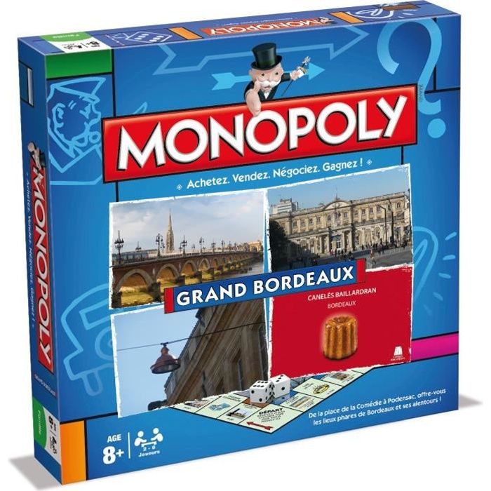 WINNING MOVES Monopoly Grand Bordeaux