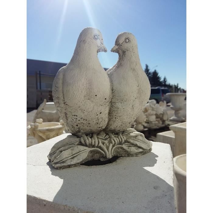 statue colombes amoureuses