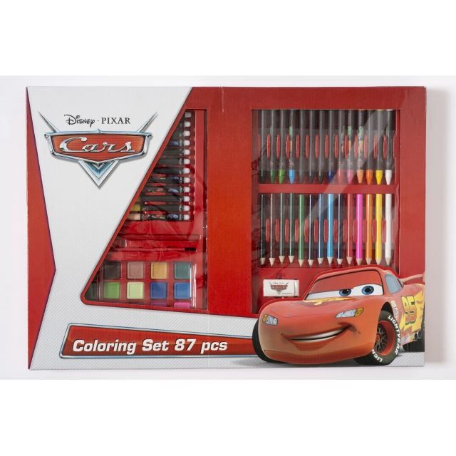 SET COLORIAGE CARS 87 PCS Achat Vente kit de dessin f mul