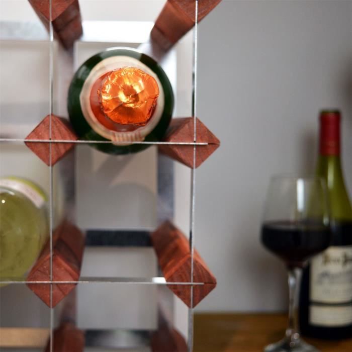 Harbour Housewares - 30 bouteilles de vin Rangement1