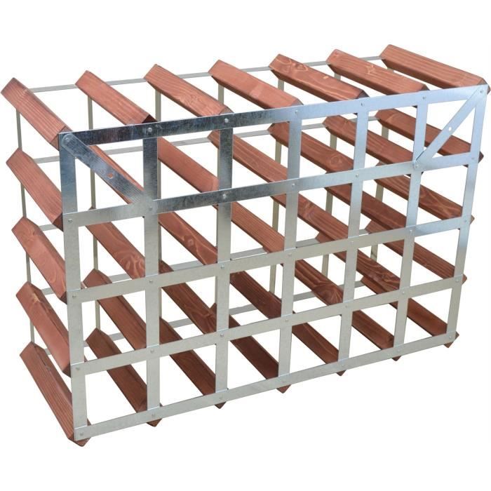 Harbour Housewares - 30 bouteilles de vin Rangement2