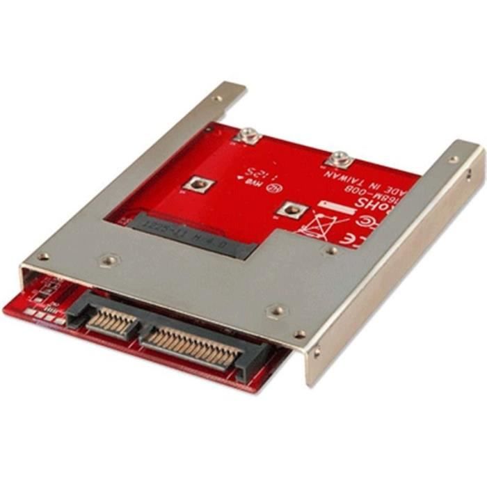 LINDY Adaptateur mSATA vers SATA 2,5\