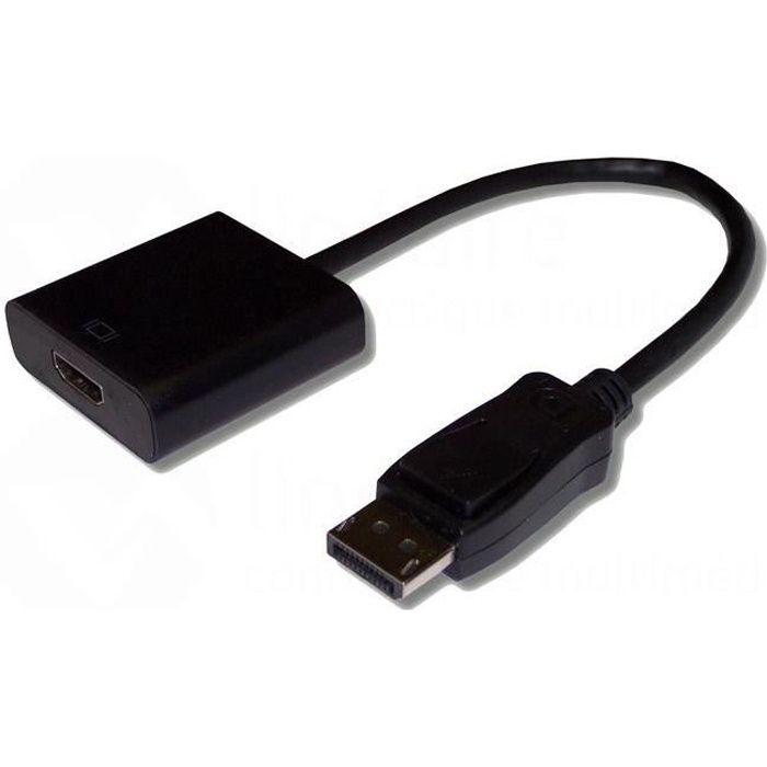 Adaptateur Display Port male HDMI femelle