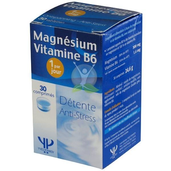 Magnésium + Vitamine B6 Détente / AntiStress… Achat / Vente tonus