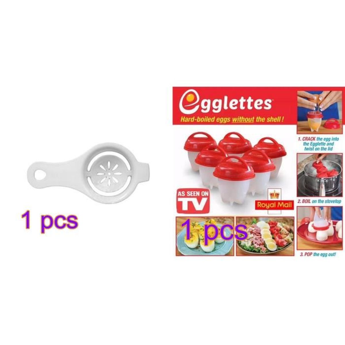 2er Set Silicone Thé oeufs