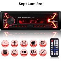 AUTORADIO Letouch Autoradio Bluetooth Stéréo GPS 1Din 7'' Éc AUTORADIO Letouch Autoradio Bluetooth Stéréo GPS 1Din 7'' Éc