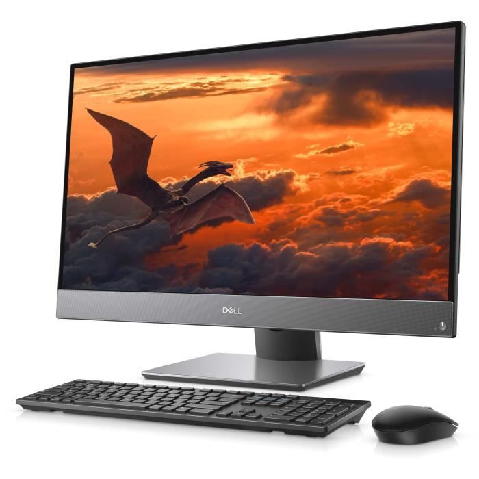 DELL PC de Bureau Inspiron AIO 7777 - 16Go 2667MHz - Core i7-8700T - GTX1050 4Go - 256Go SSD (Cl35) + 1 To HDD 7.200rpm SATA