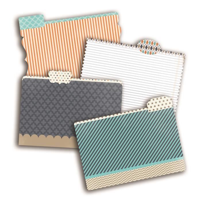 TOGA Pack de 4 Mini Intercalaires Vice Versa