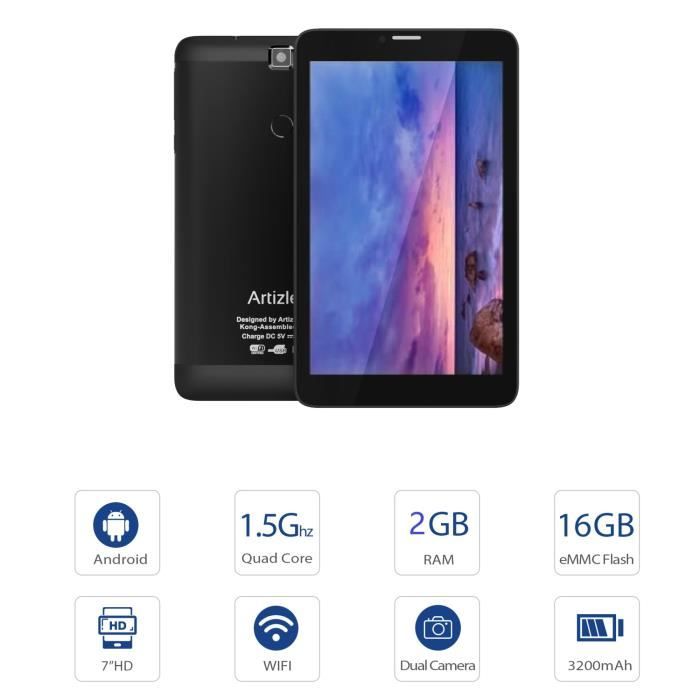 Tablette tactile 7" - Artizlee® Tablette1