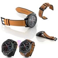 BRACELET DE MONTRE Bracelet en cuir pour Samsung Gear S3 Frontier / C