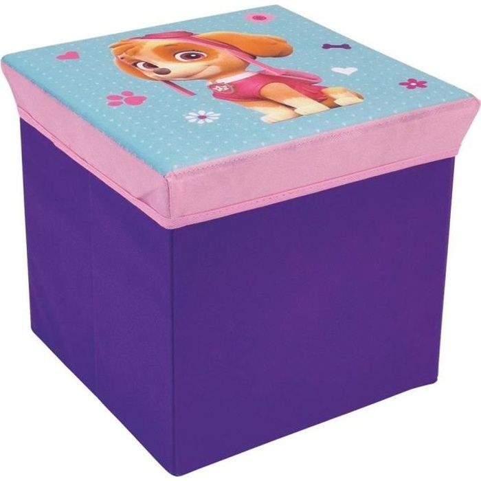 PAT'PATROUILLE Tabouret de Rangement