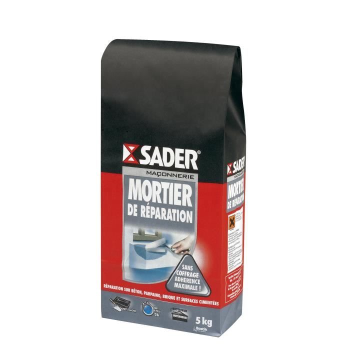 SADER Sac Mortier de réparation - 5kg