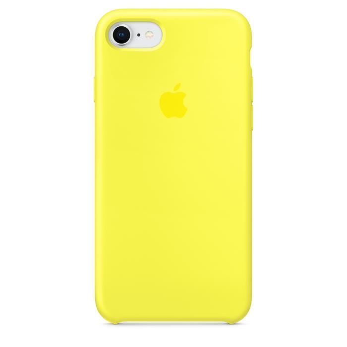 coque iphone 8 jaune pale