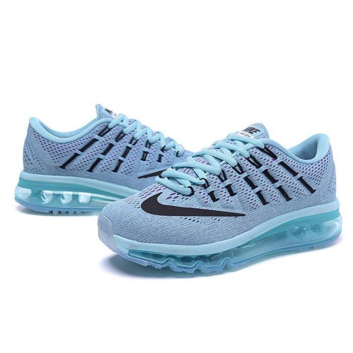 BASKET Femme Nike Air Max 2016 Chaussures de running bleu