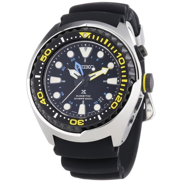 montre seiko prospex kinetic gmt diver