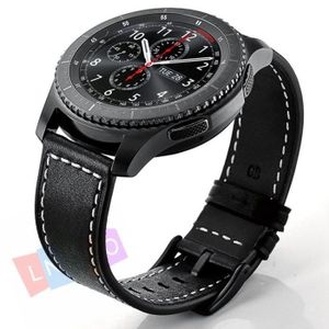 BRACELET DE MONTRE Bracelet en cuir pour Samsung Gear S3 Frontier / C